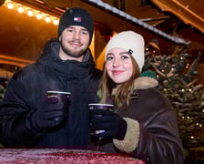 Sylwester na wrocławskim jarmarku w Rynku