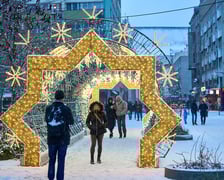 Stare Miasto we Wrocławiu pod śniegiem 31 grudnia 2025