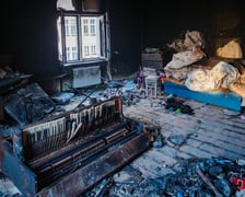 Pożar mieszkania w kamienicy przy ul. Drzewnej - 6-7 stycznia 2026 r.