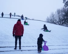 <p>Zimowe aktywności na G&oacute;rce Oporowskiej</p>