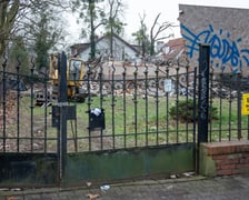Rozebrana zabytkowa willa przy ul. Kasprowicza we Wrocławiu