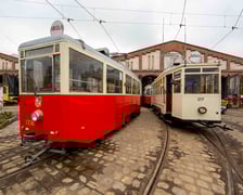 Zabytkowy tabor w Zajezdni Popowice