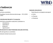 Raport Wrocławski Jarmark Bożonarodzeniowy