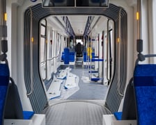 Nowy tramwaj PESA 146N Twist dostarczony do zajezdni MPK Borek z Bydgoszczy.