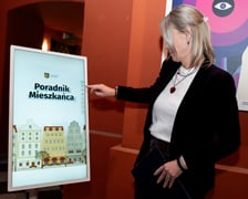 Konferencja prasowa, podczas której przedstawiono Poradnik Mieszkańca