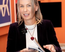 Konferencja prasowa, podczas której przedstawiono Poradnik Mieszkańca. Na zdjęciu wiceprezydent Wrocławia Renata Granowska