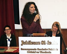 Uroczystość z okazji 80-lecie Stowarzyszenia Geodetów Polskich Oddział Wrocław