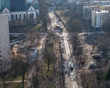 Przebudowa ulicy Gajowickiej - stan na 27 lutego 2026