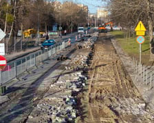 Przebudowa ulicy Gajowickiej - stan na 27 lutego 2026