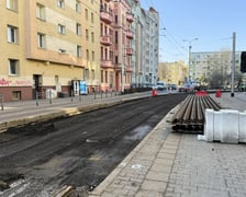 <p>Remont torowiska na ulicy Glinianej w rejonie skrzyżowania z Ł&oacute;dzką&nbsp;</p>