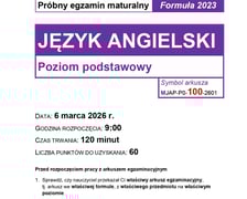 Arkusz próbnej matury z języka angielskiego 2026