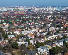 <p>Osiedle Wojszyce we Wrocławiu, widok z drona.</p>