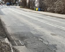 <p>Ulica Kiełczowska przed remontem, marzec 2026</p>