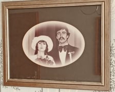 Jeden z portretów ślubnych, który będzie można zobaczyć na wystawie w Galerii MiserArt we Wrocławiu