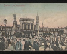 <p>Dworzec Gł&oacute;wny we Wrocławiu w 1909 roku.</p>