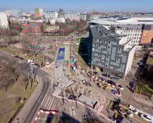 Remont torowiska w rejonie skrzyżowania Glinianej z Borowską