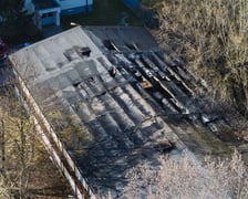 Pożar magazynu  na terenie Wojewódzkiego Szpitala Specjalistycznego we Wrocławiu przy ulicy Kamieńskiego