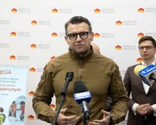 Mjr Jarosław Stelmach, prezes Safety Project, filmy odpowiedzialnej szkolenia podczas konferencji nt. szkoleń w ramach programu Bezpieczny Wrocław 17 marca 2026.