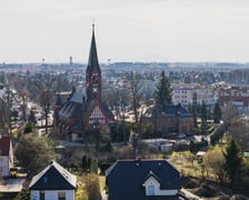 <p>Osiedle Klecina, widok z drona</p>