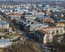 <p>Osiedle Klecina, widok z drona</p>