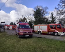 Akcja związana z przeszukiwaniem rzeki Młynówki w Kiełczówku pod Wrocławiem