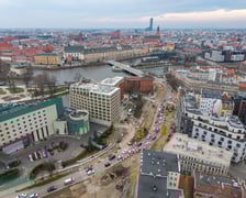 Prace na budowie węzła przesiadkowego Drobnera-Dubois