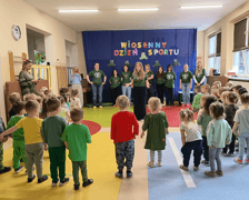 Zajęcia ze studentami w Przedszkolu nr 149