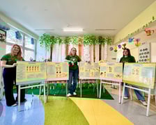 Zajęcia ze studentami w Przedszkolu nr 149