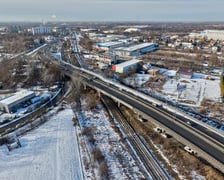 Estakada na Alei Sobieskiego - zdjęcie ze stycznia tego roku