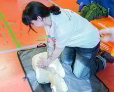 Szkolenie w ramach programu Bezpieczny Wrocław w III Liceum Ogólnokształcącego im. Adama Mickiewicza przy ulicy Składowej 5