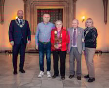 Uroczystość wręczenia medali za Długoletnie Pożycie Małżeńskie w Ratuszu we Wrocławiu