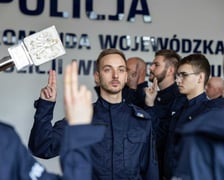 Ślubowanie nowych policjantów we Wrocławiu