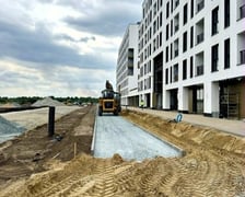 Budowa Alei Architektów na Nowych Żernikach (zdjęcie z maja 2026)
