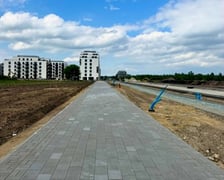 Budowa Alei Architektów na Nowych Żernikach (zdjęcie z maja 2026)