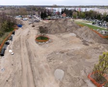 Budowa tramwaju na Swojczyce. W tym miejscu powstanie pętla i duży parking P+R