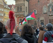 <p>Protest przeciw karze śmierci wprowadzonej w Izraelu, Wrocław 17.04.2026</p>