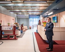 <p>Wnętrza hotelu B&amp;B Hotels Polska w budynku Banku Zachodniego WBK, a wcześniej dawnej Miejskiej Kasy Oszczędności (Rynek, Wrocław)</p>