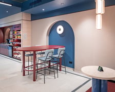 <p>Wnętrza hotelu B&amp;B Hotels Polska w budynku Banku Zachodniego WBK, a wcześniej dawnej Miejskiej Kasy Oszczędności (Rynek, Wrocław)</p>