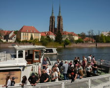 Wrocławianie i turyści podczas majówkowego spaceru