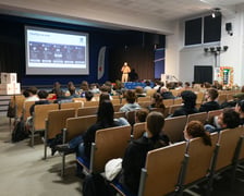 Szkolenie w ramach programu Bezpieczny Wrocław w ZS nr 1 we Wrocławiu