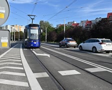 Pesa 2010NW testuje torowisko na Nowy Dwór (zdjęcie archiwalne z sierpnia 2023)