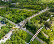 Remont pierwszego wiaduktu na ulicy Gazowej - tego od strony Międzyleskiej (zdjęcie z 22 maja)