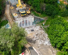 Remont pierwszego wiaduktu na ulicy Gazowej - tego od strony Międzyleskiej (zdjęcie z 22 maja)