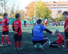 <p>Boisko Spartan na Sępolnie - trening młodych zawodnik&oacute;w</p>