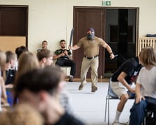 Szkolenie w ramach programu Bezpieczny Wrocław w II LO przy ul. Parkowej we Wrocławiu