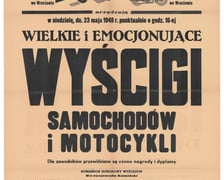 <p>Afisz Automobilklubu z 1948.</p>