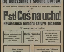 <p>Afisz Teatru Rozmaitości</p>