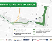 <p>Zielone rozwiązania w centrum Wrocławia</p>