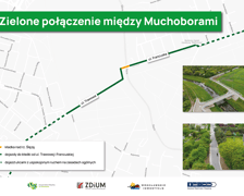 <p>Zielone połączenie między Muchoborami</p>