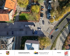Wizualizacja przebudowanej ulicy Cieszyńskiego i wybudowanej drogi rowerowej na Nowym Świecie